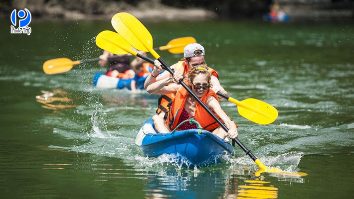 Tour Chèo Kayak, Thuyền Thúng Trên Sông Cửa Cạn Phú Quốc