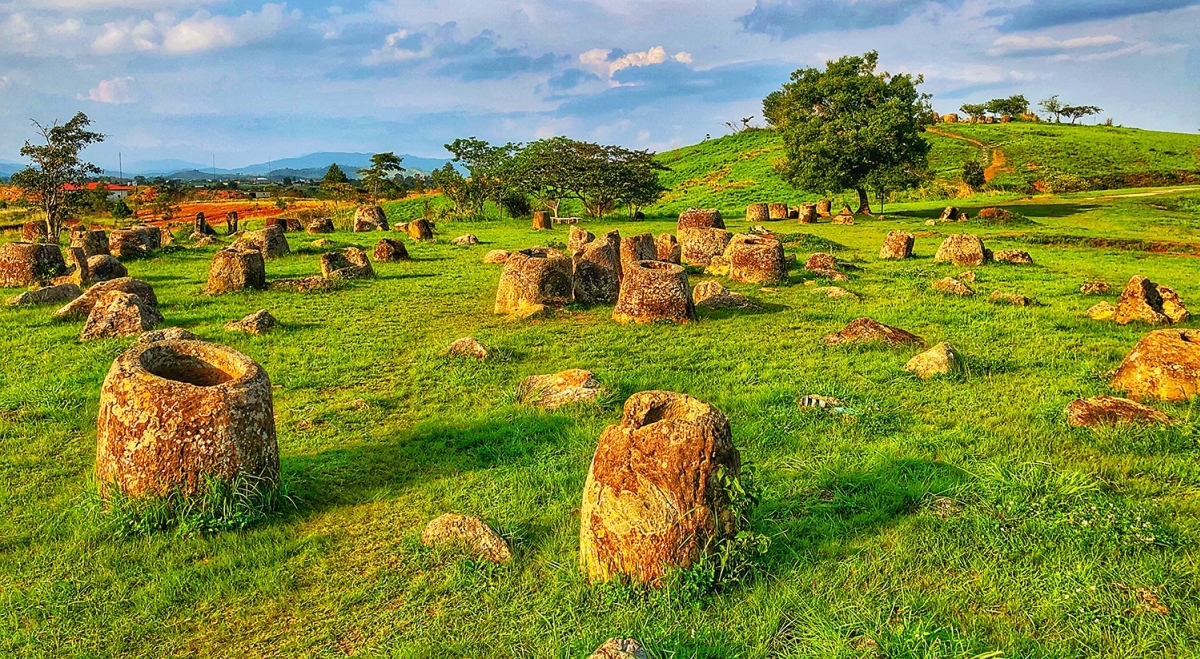 Tour Lào Cánh Đồng Chum 6N5Đ Trọn Gói