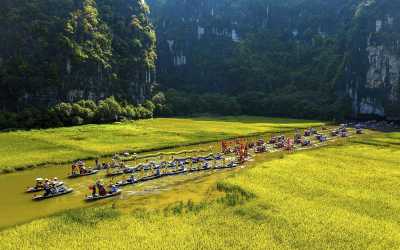 Tour Ninh Bình 2N1Đ | Hoa Lư - Tam Cốc - Bái Đính - Tràng An - Hang Múa 2025