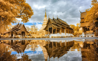 Tour Chiang Mai – Chiang Rai 5N4Đ Từ Hà Nội – Doi Suthep – Chùa Trắng – Tam Giác Vàng – Trải Nghiệm Lễ Hội Thả Đèn Lung Linh