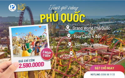 Tour Ngày Vàng Phú Quốc 3N3Đ – Tri Ân 10 Năm