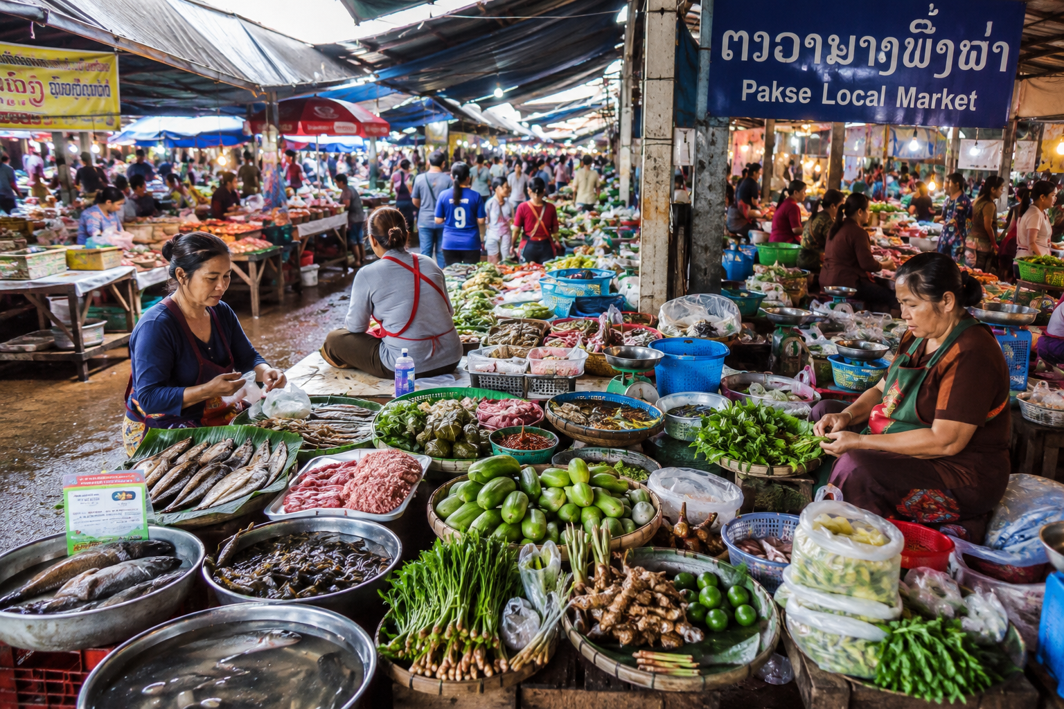 Check In Ẩm Thực Đường Phố Lào