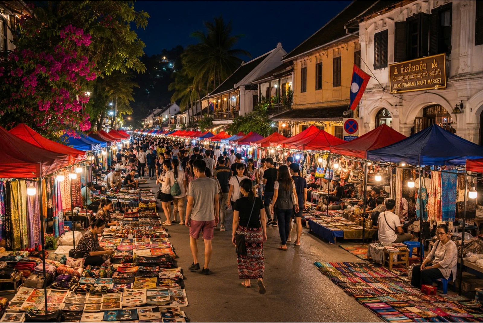 Check In Ẩm Thực Đường Phố Lào