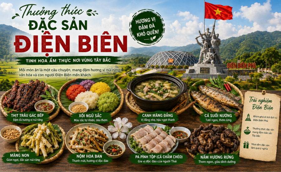 Du lịch Điện Biên - Khám phá vẻ đẹp hùng vĩ của vùng đất lịch sử