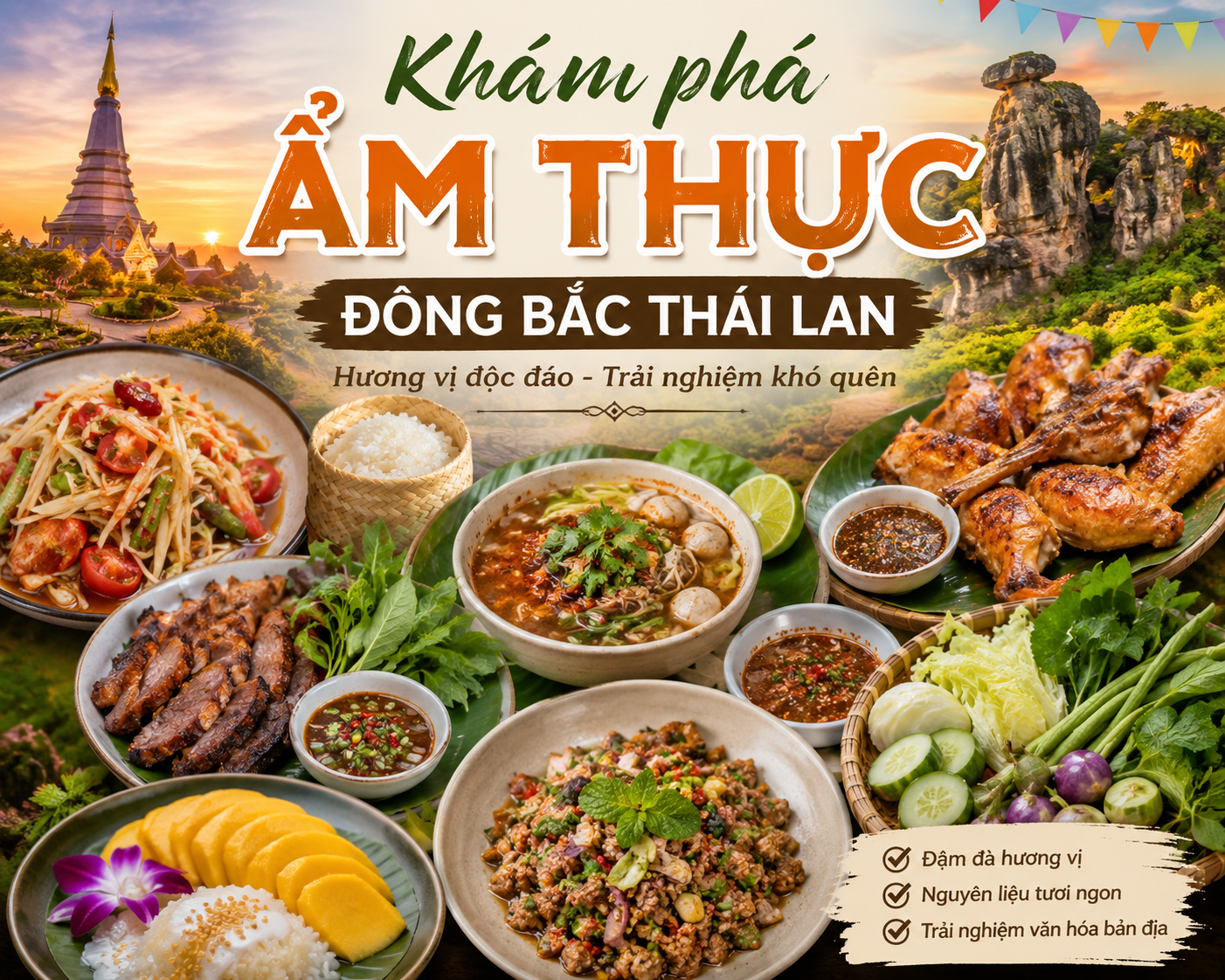 Du lịch Đông Bắc Thái Lan có gì đặc sắc?