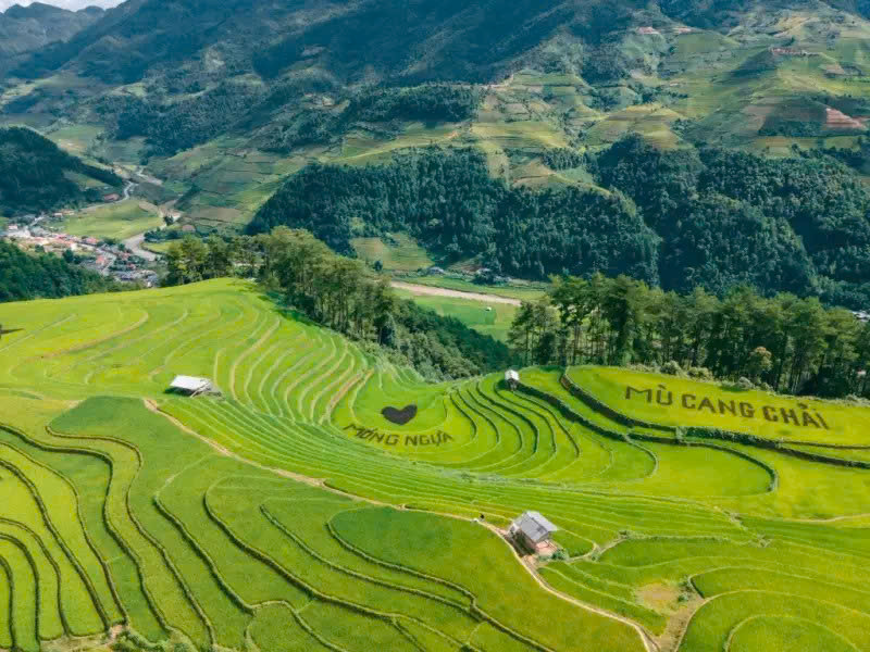 Địa điểm check-in ruộng bậc thang