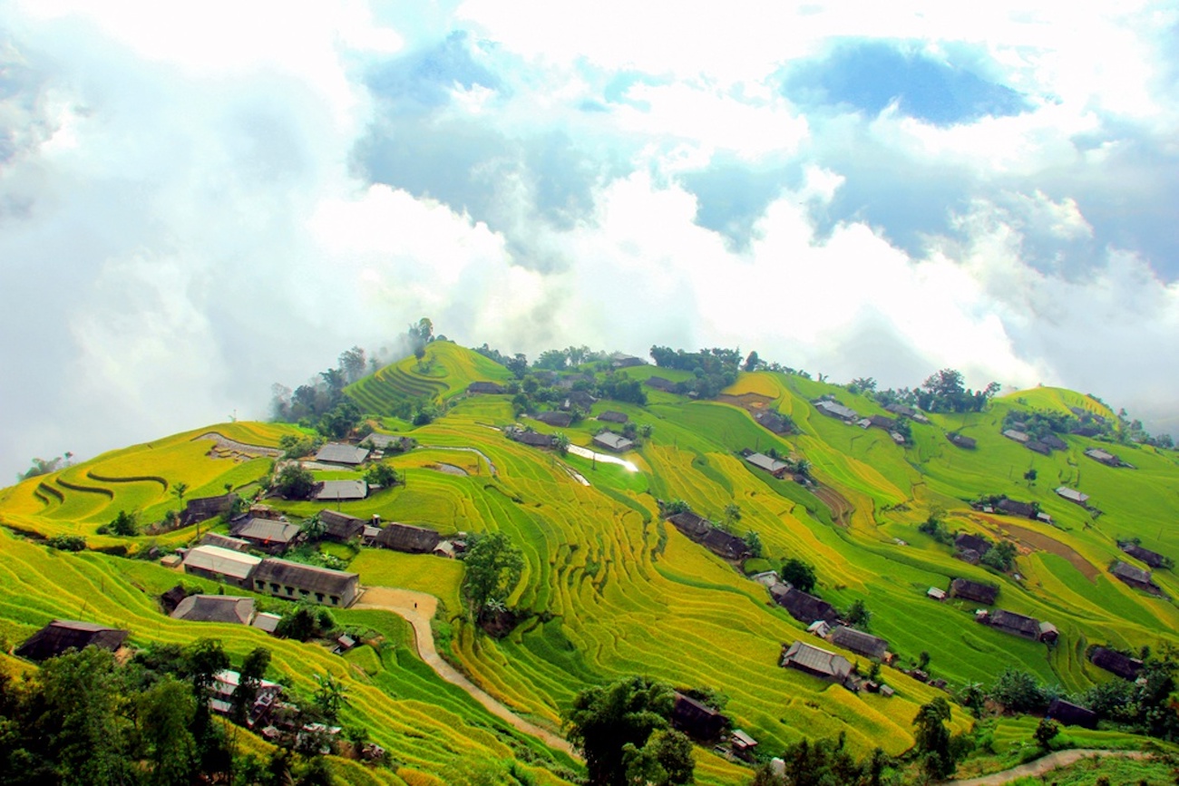 Địa điểm check-in ruộng bậc thang