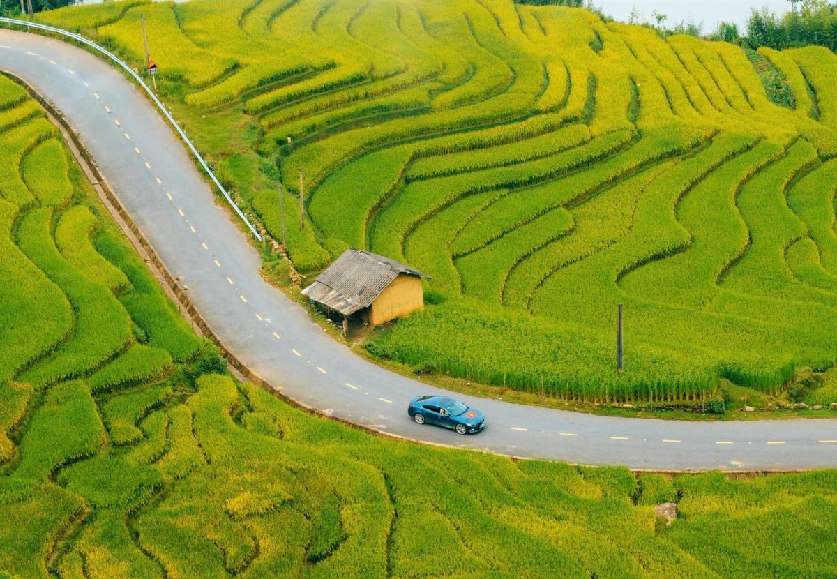 Địa điểm check-in ruộng bậc thang