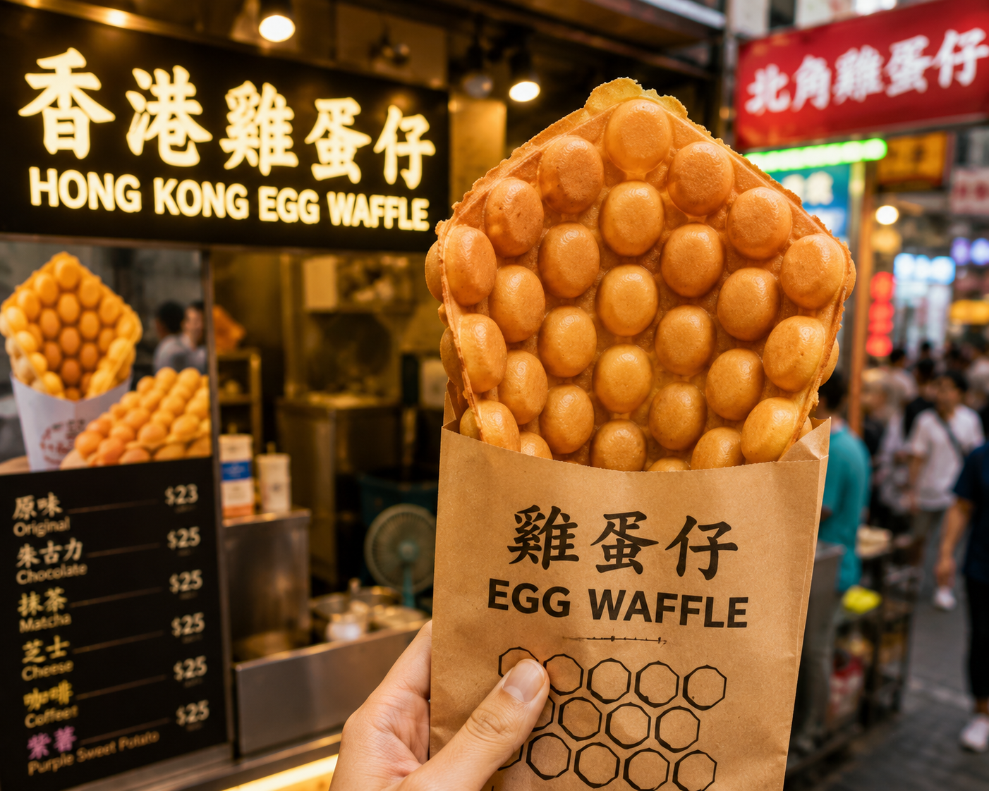 Khám phá ẩm thực đường phố HongKong