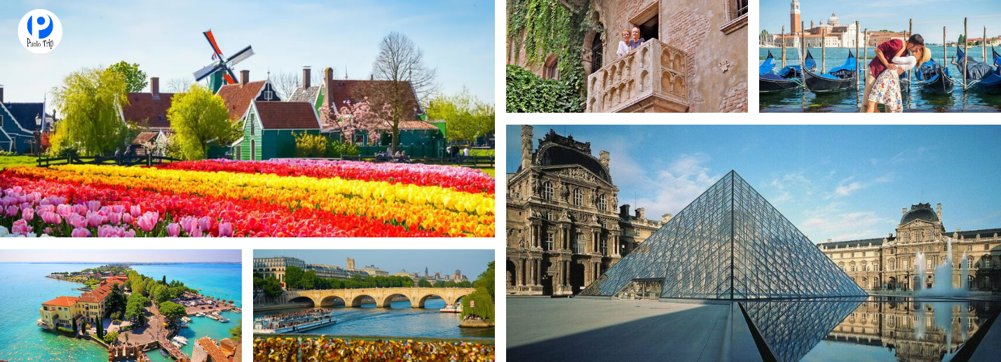Tour Tây Âu 9N8Đ: Paris – Brussels – Amsterdam – Giethoorn – Cologne – Frankfurt