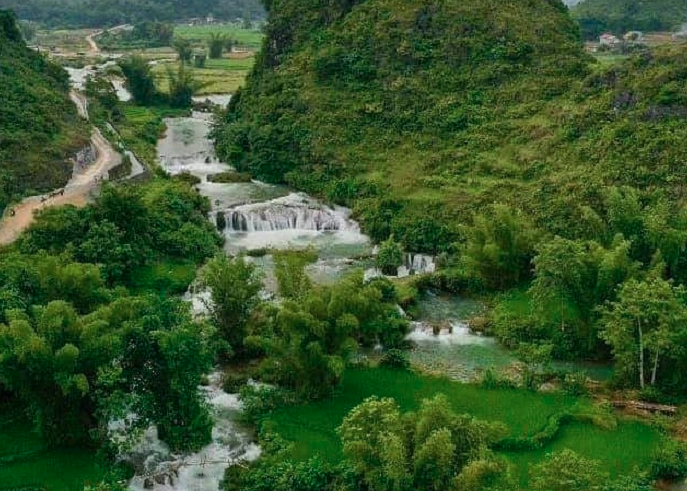 Thác Cò Là Trùng Khánh - Điểm đến hoang sơ đầy cuốn hút